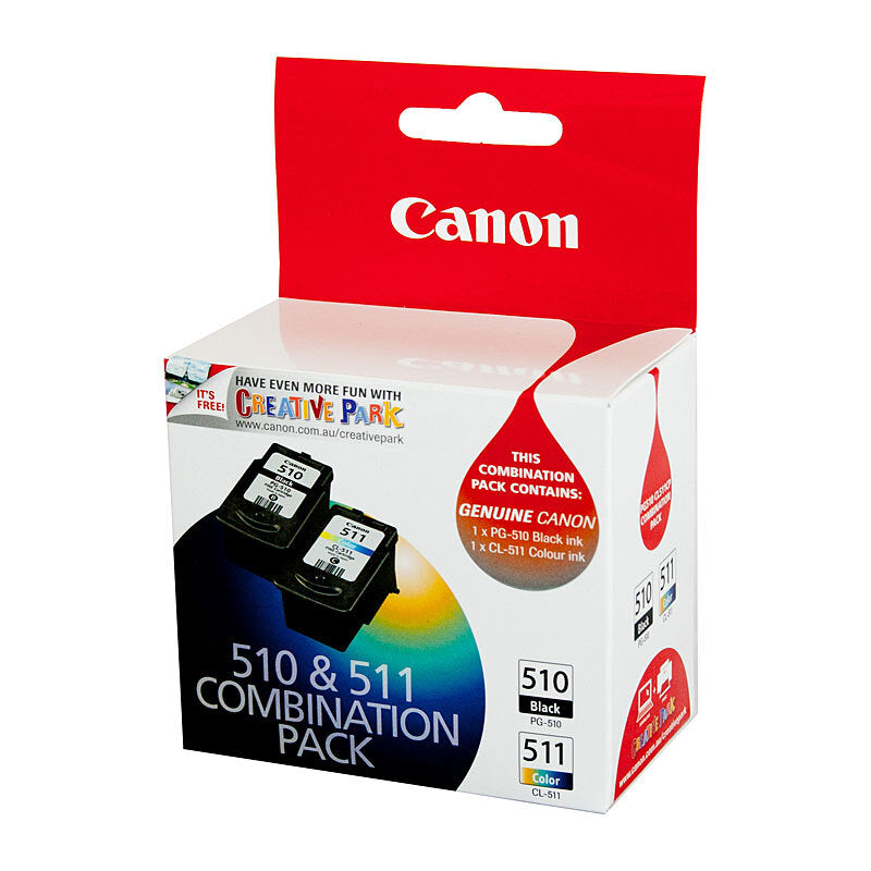 Canon PG-510 & CL511 Twin Ink Cartridges Pack