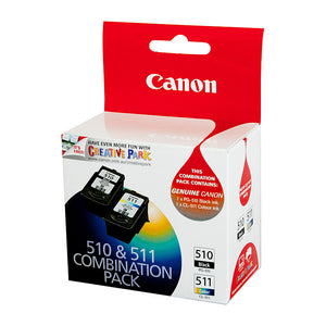 Canon PG-510 & CL511 Twin Ink Cartridges Pack