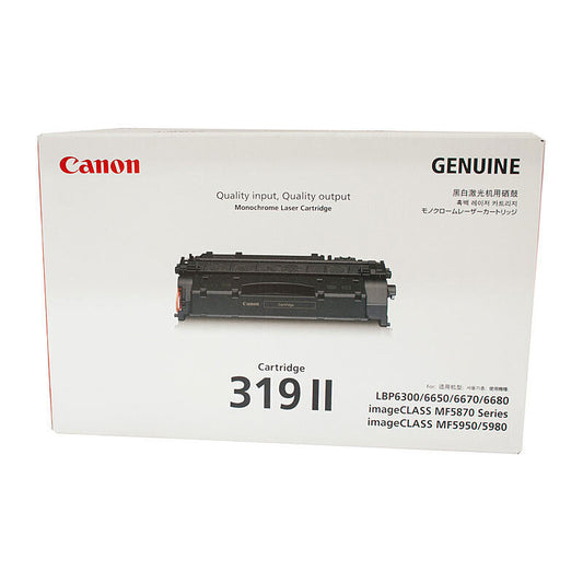 Canon 319 High Yield Black Toner Laser Cartridge
