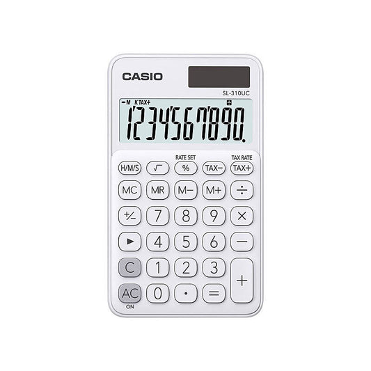 Casio SL-310UCWE Pocket Calculator - 10 Digit