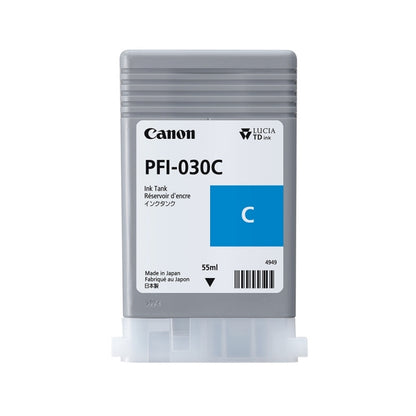Canon PFI030 Cyan Ink Tank Cartridge