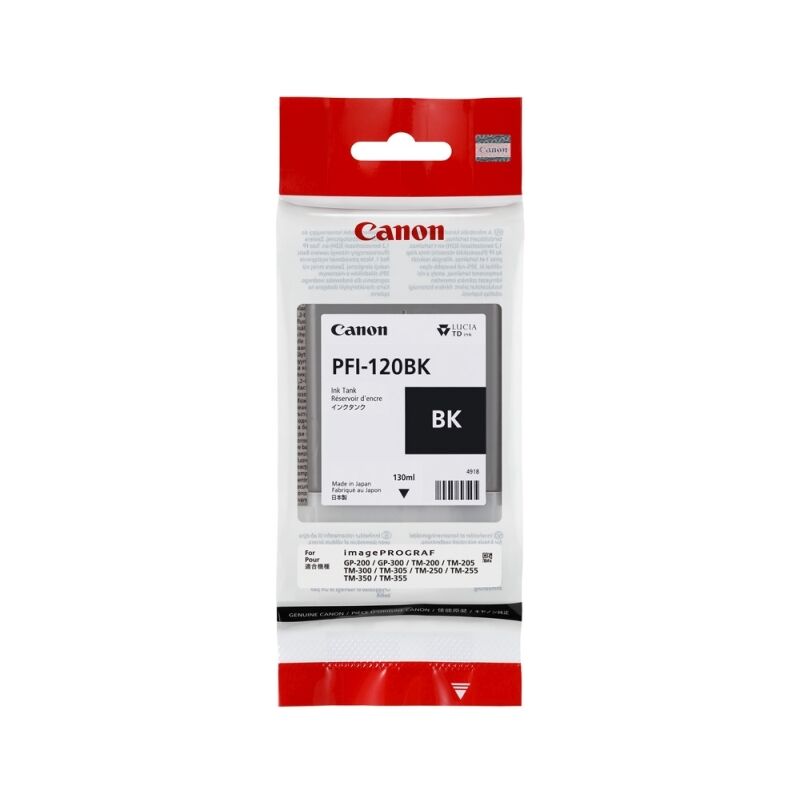 Canon PFI120 Black Ink Cartridge