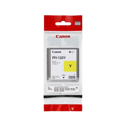 Canon PFI120 Yellow Ink Cartridge