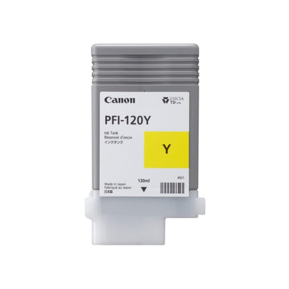 Canon PFI120 Yellow Ink Cartridge