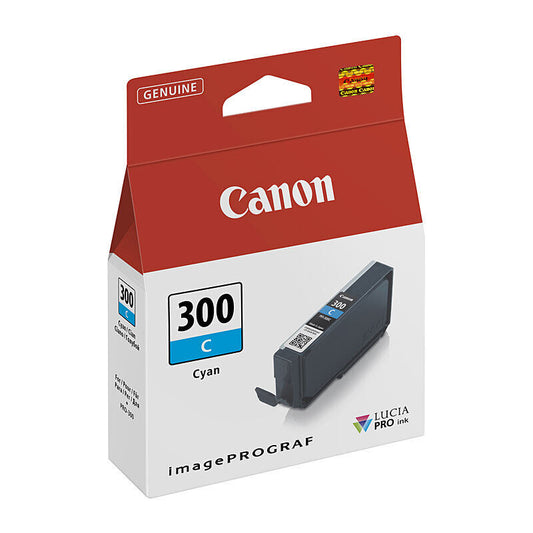 Canon PFI-300 Cyan Ink Tank Cartridge