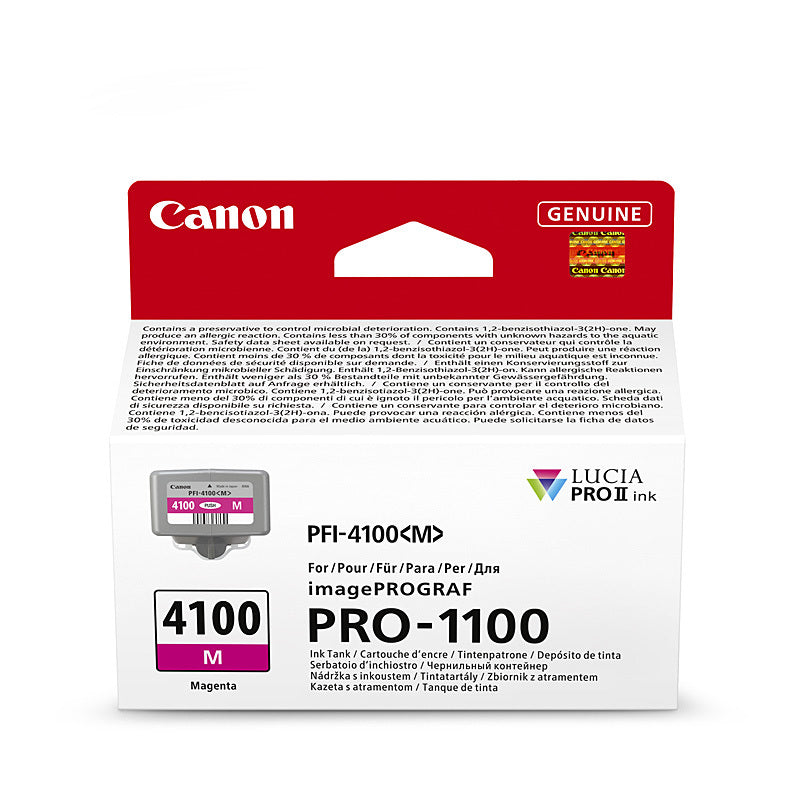 Canon PFI4100 Magenta Ink Cartridge