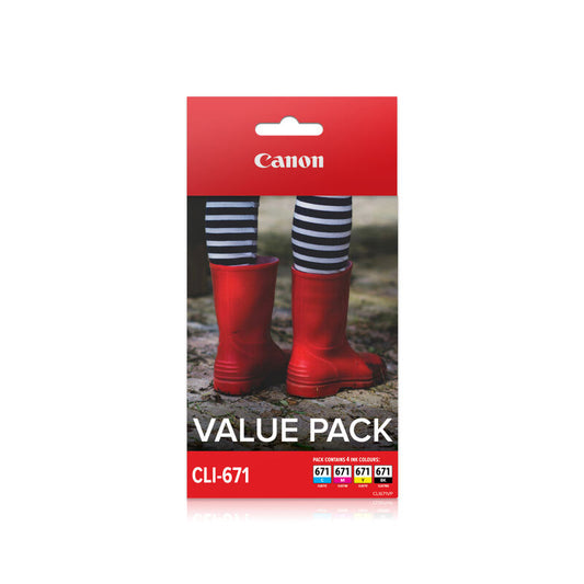 Canon CLI-671 Ink Value Pack