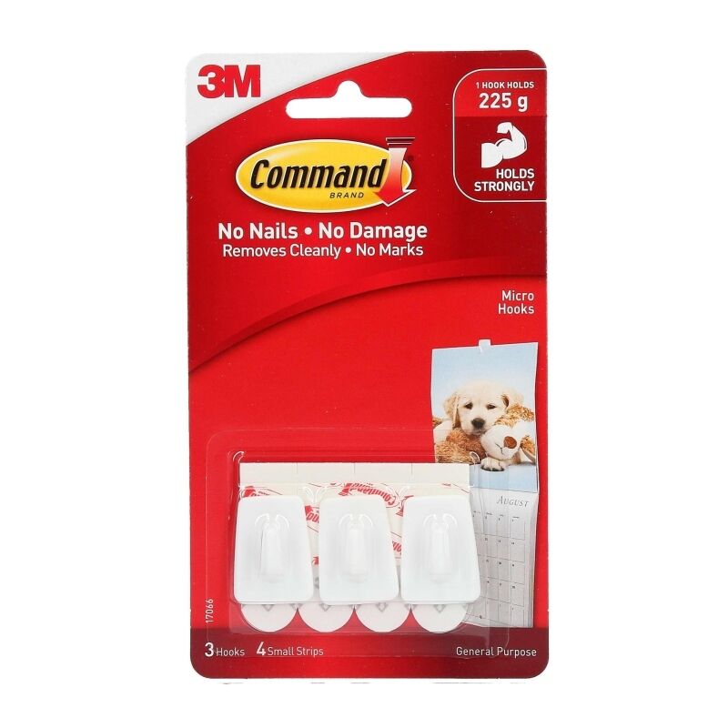 Command Micro Hooks - 10 Pack