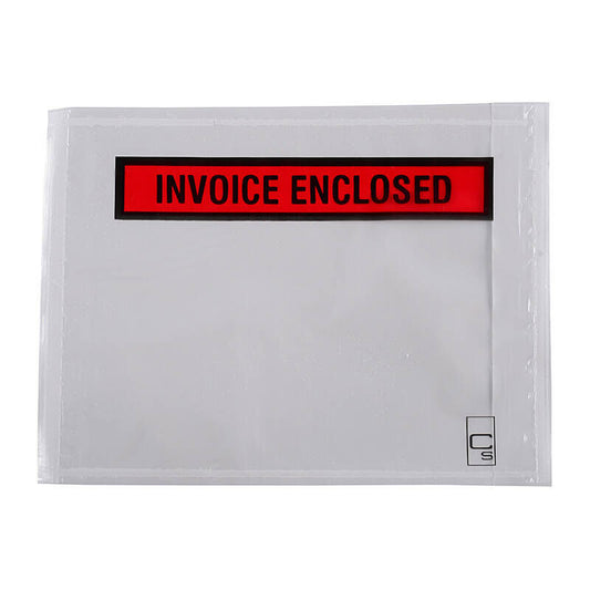 Cumberland Packing Envelopes Invoice Enclosed 155 x 115mm, Box of 1000