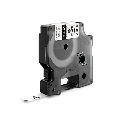 Dymo Rhino Permanent Label 9 mm Black/White