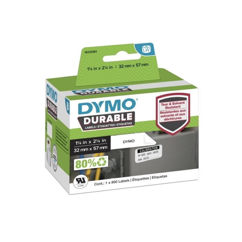 Dymo LabelWriter Durable MP Labels 57 mm x 32 mm