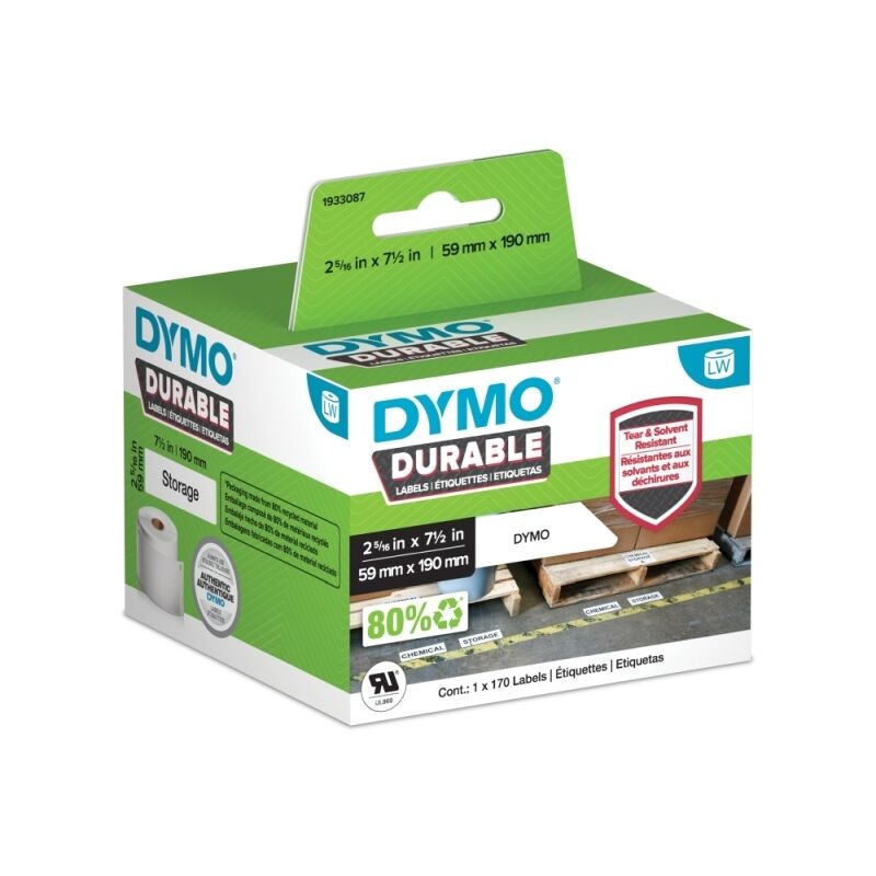 Dymo LabelWriter Durable MP Labels 59 mm x 190 mm