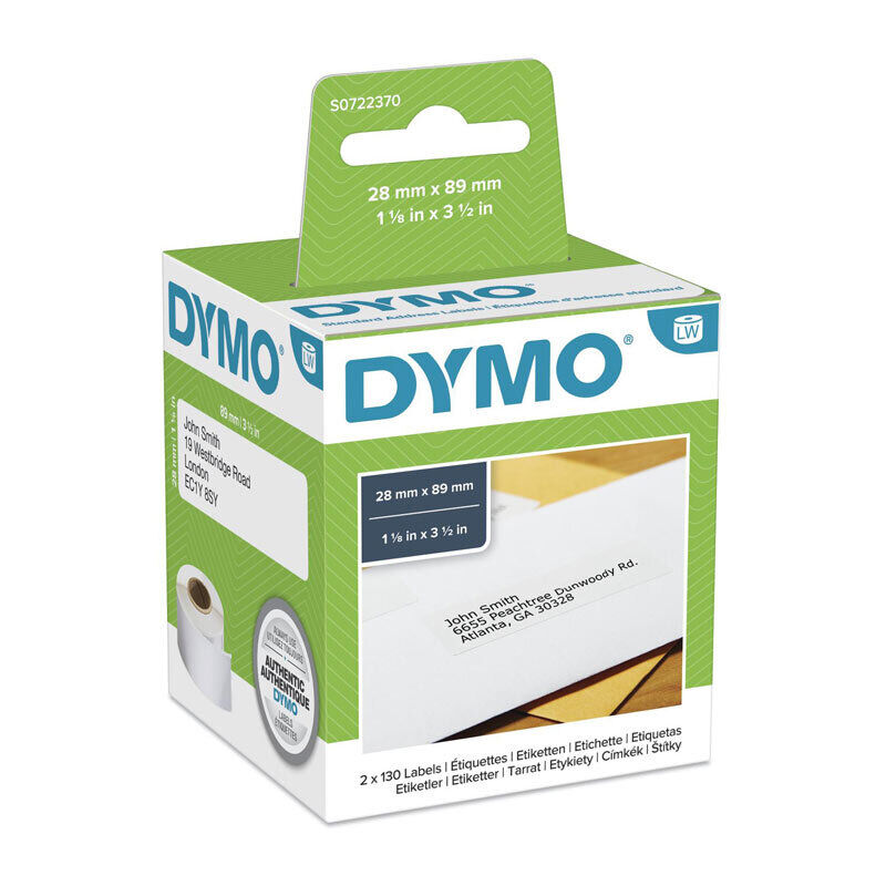 Dymo LabelWriter Address Label 28 mm x 89 mm
