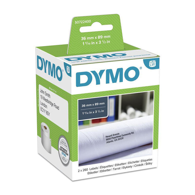 Dymo LabelWriter Address Label 36 mm x 89 mm