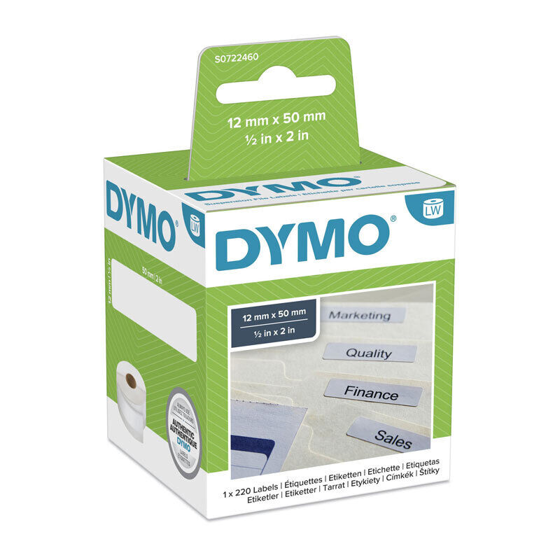 Dymo LabelWriter File Label 12 mm x 50 mm