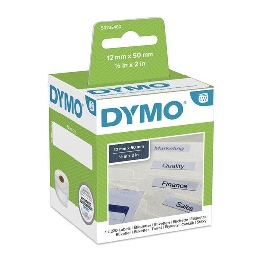 Dymo LabelWriter File Label 12 mm x 50 mm