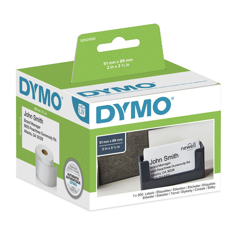 Dymo LabelWriter Labels 51 mm x 89 mm White