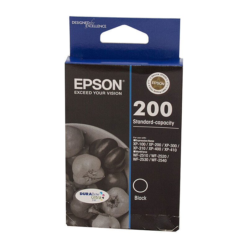 Epson 200 Standard Black Ink Cartridge
