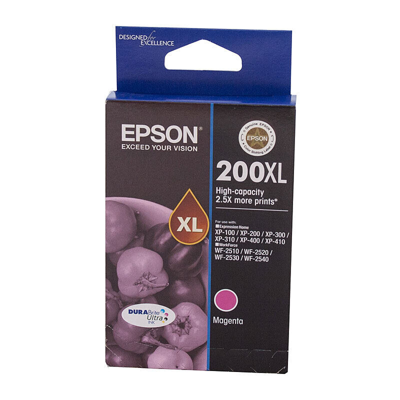 Epson 200XL High Capacity Magenta Ink Cartridge