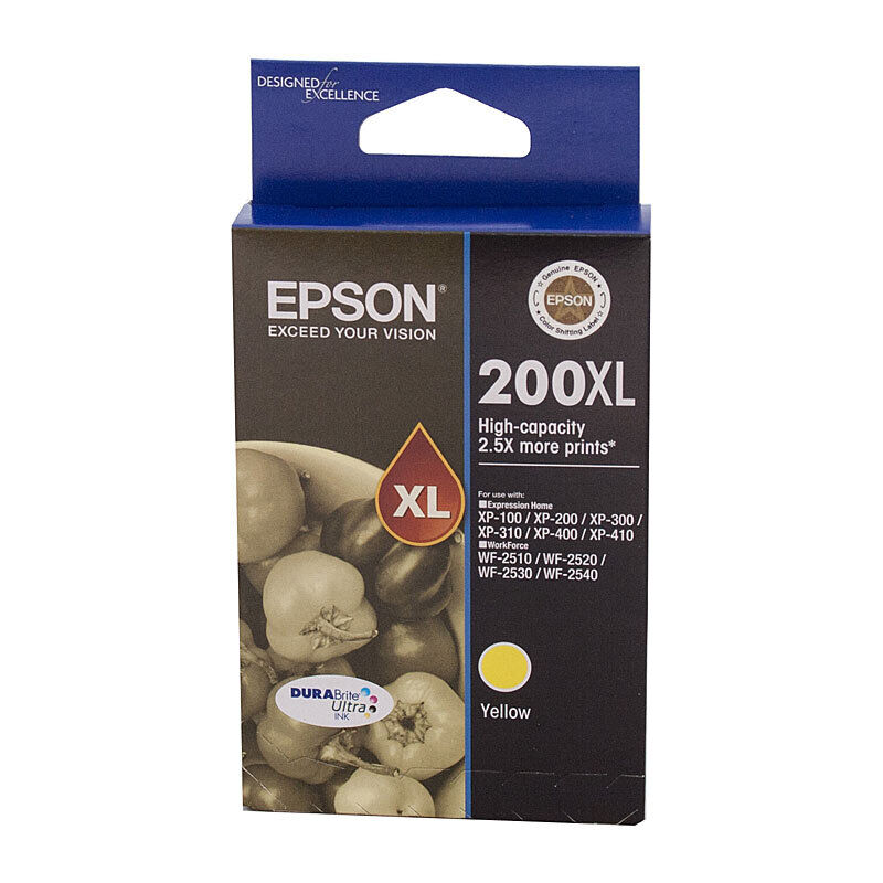 Epson 200XL High Capacity Yellow Ink Cartridge