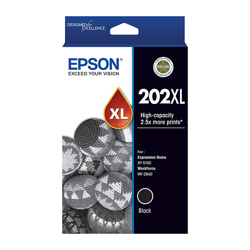 Epson 202XL Black Ink Cartridge
