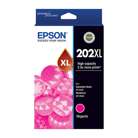 Epson 202XL High Capacity Magenta Ink Cartridge