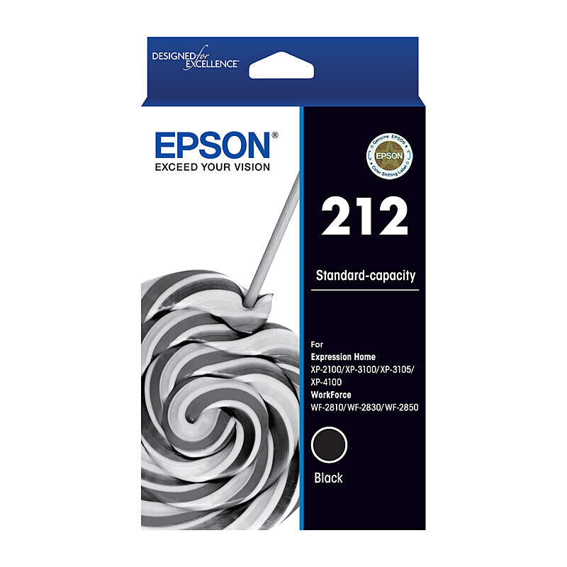 Epson 212 Standard Black Ink Cartridge