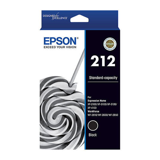 Epson 212 Standard Black Ink Cartridge