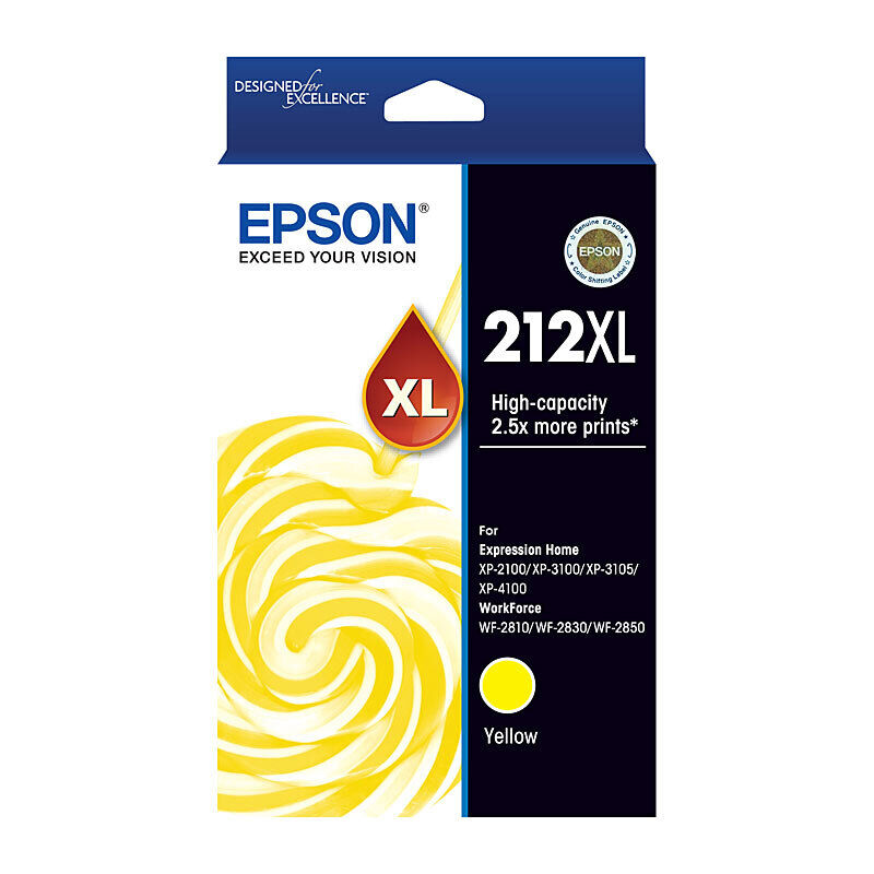 Epson 212XL Yellow Ink Cartridge