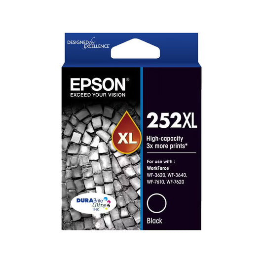 Epson 252XL High Capacity Black Ink Cartridge