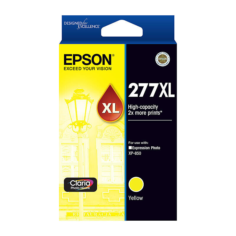 Epson 277XL High Capacity Yellow Ink Cartridge