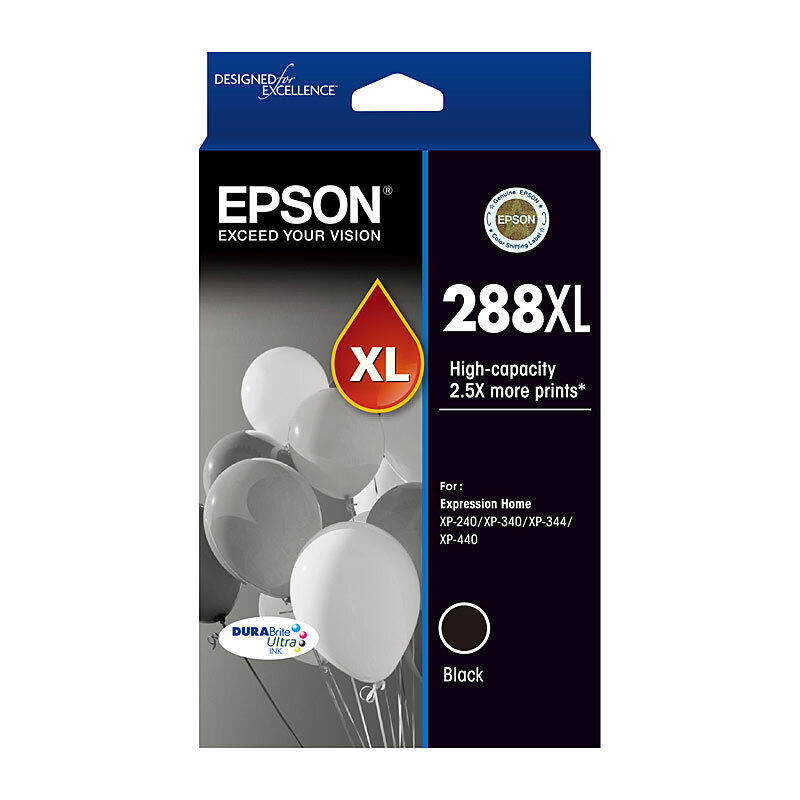 Epson 288XL High Capacity Black Ink Cartridge