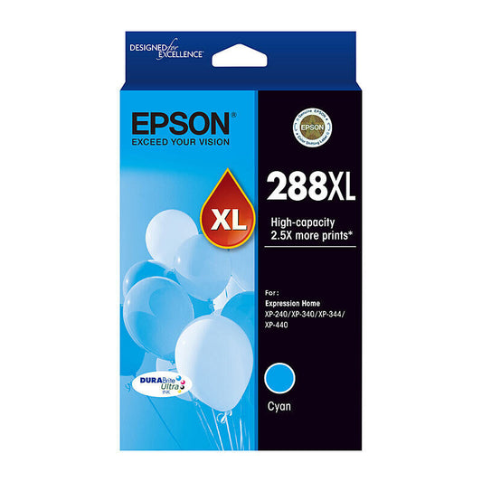 Epson 288XL High Capacity Cyan Ink Cartridge