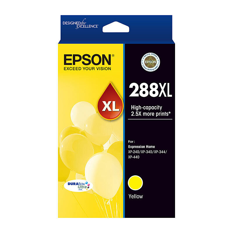 Epson 288XL High Capacity Yellow Ink Cartridge