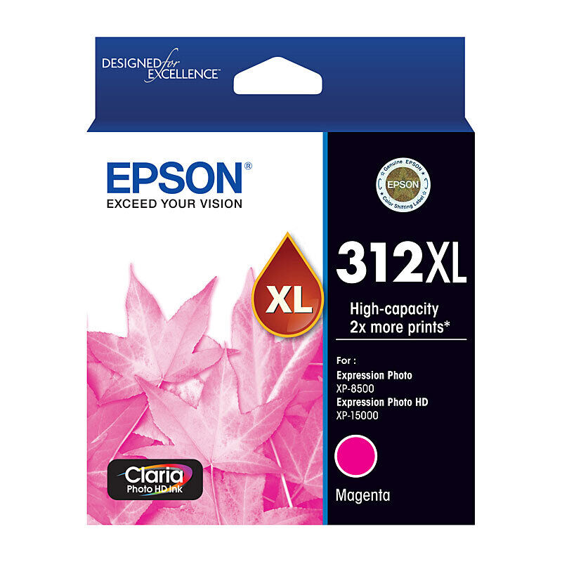 Epson 312XL High Capacity Magenta Ink Cartridge