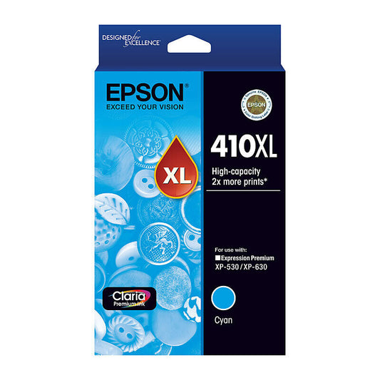 Epson 410XL Cyan Ink Cartridge