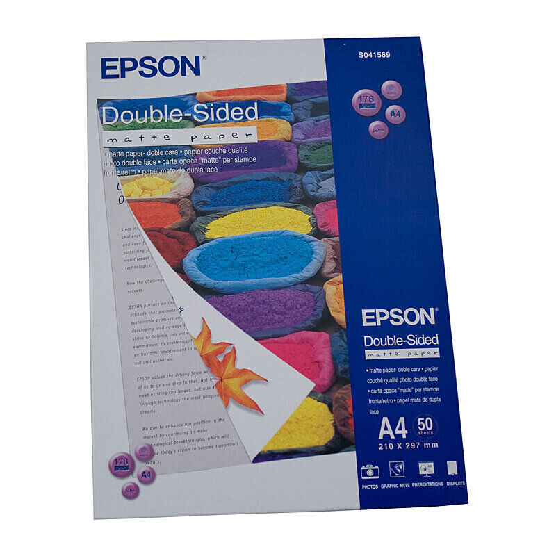 Epson S041569/70 Double-Sided Matte Paper
