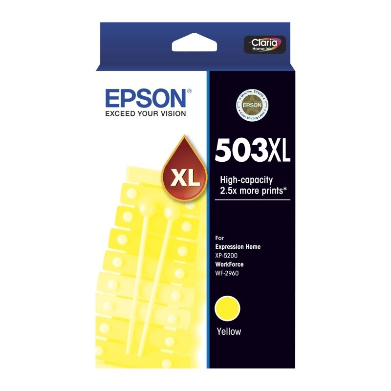 Epson 503XL High Capacity Yellow Ink Cartridge