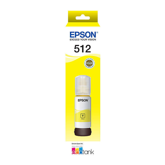 Epson T512 Yellow EcoTank Bottle