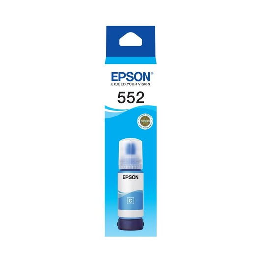 Epson T552 Cyan EcoTank Ink Bottle