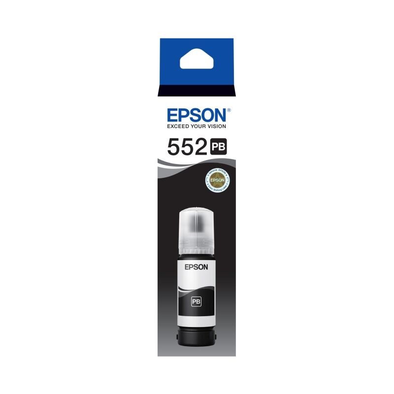 Epson T552 Photo Black EcoTank Ink Bottle