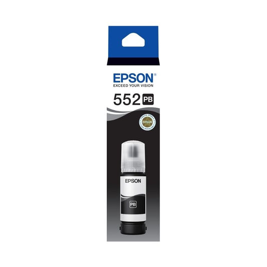 Epson T552 Photo Black EcoTank Ink Bottle