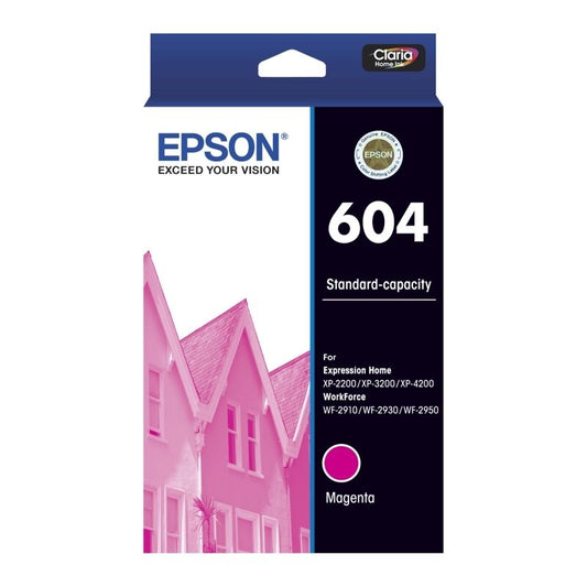 Epson 604 Standard Capacity Magenta Ink Cartridge