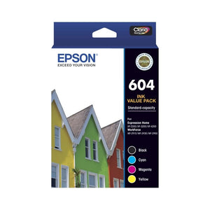 Epson 604 4 Ink Value Pack - CMYK Colour Pack