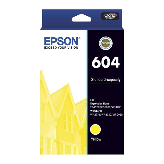 Epson 604 Standard Capacity Yellow Ink Cartridge