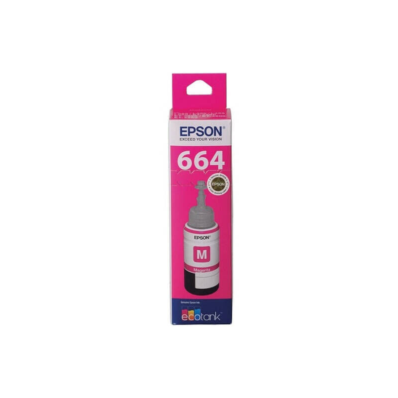Epson T664 Magenta EcoTank Ink Bottle