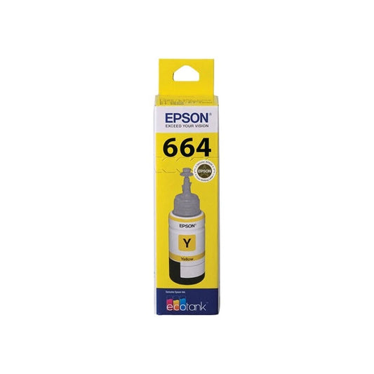 Epson T664 Yellow EcoTank Ink Bottle