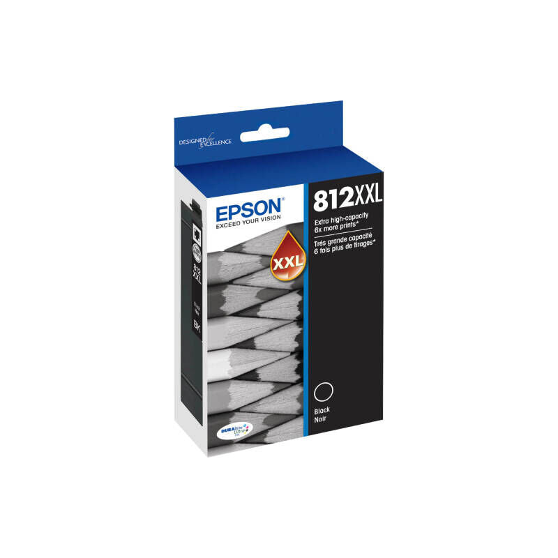 Epson 812XXL Extra High Capacity Black Ink Cartridge