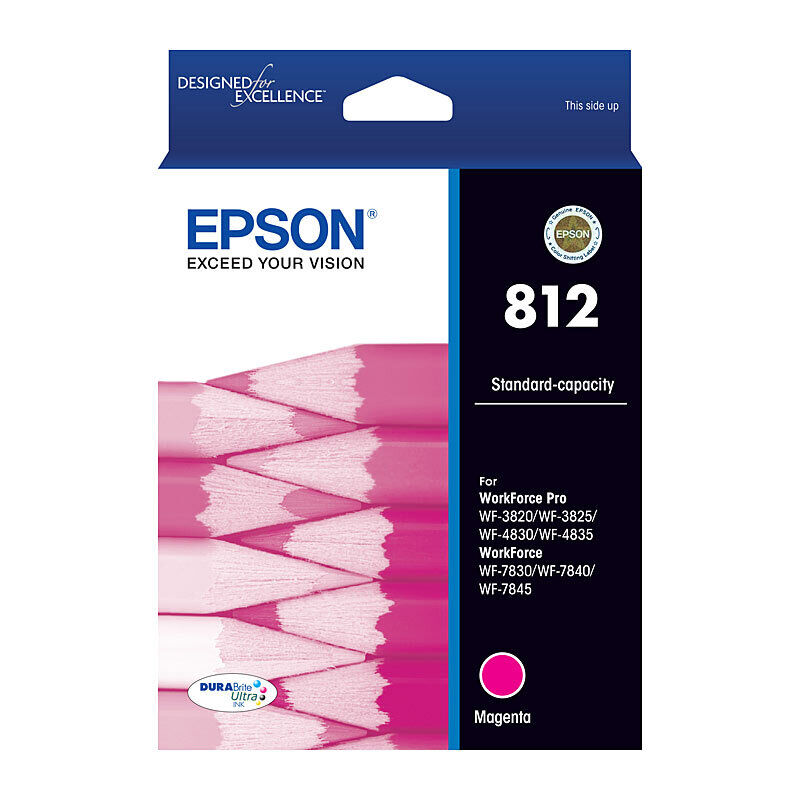 Epson 812 Standard Capacity Magenta Ink Cartridge