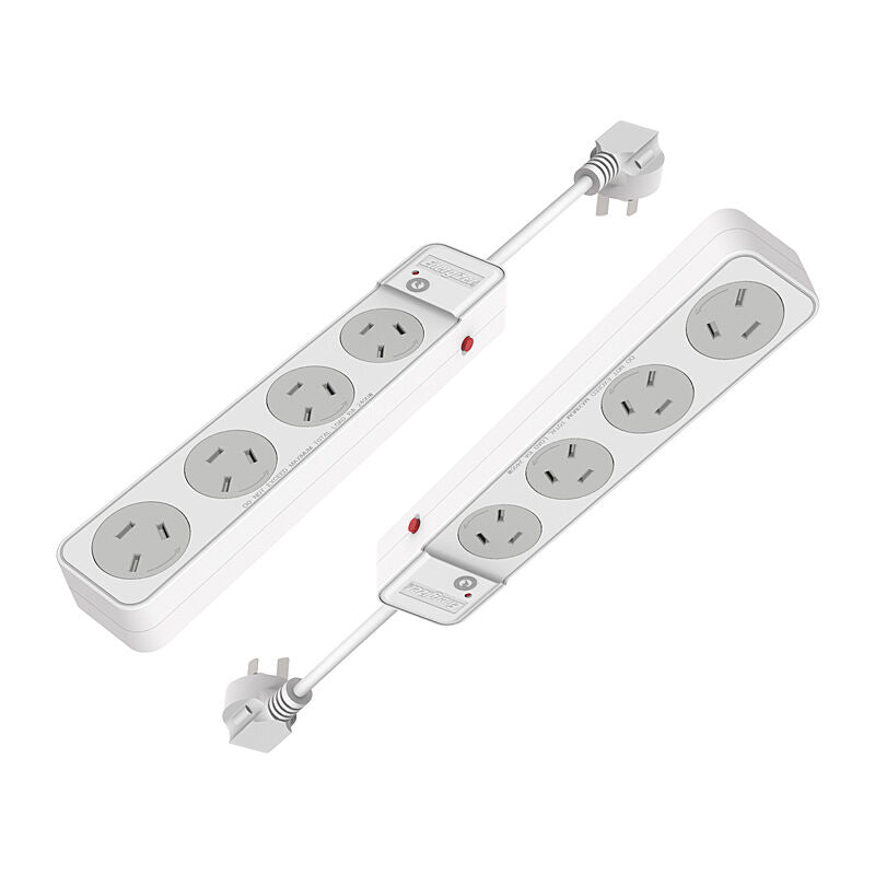 Energizer 4-Port Powerboard Surge Protection - Pack of 2